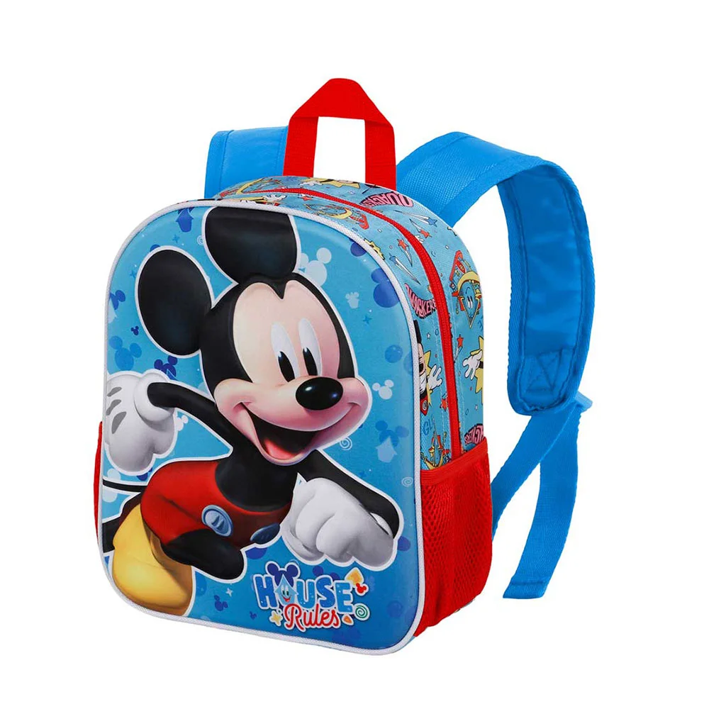 Mochila 3d House Mickey Disney 31cm