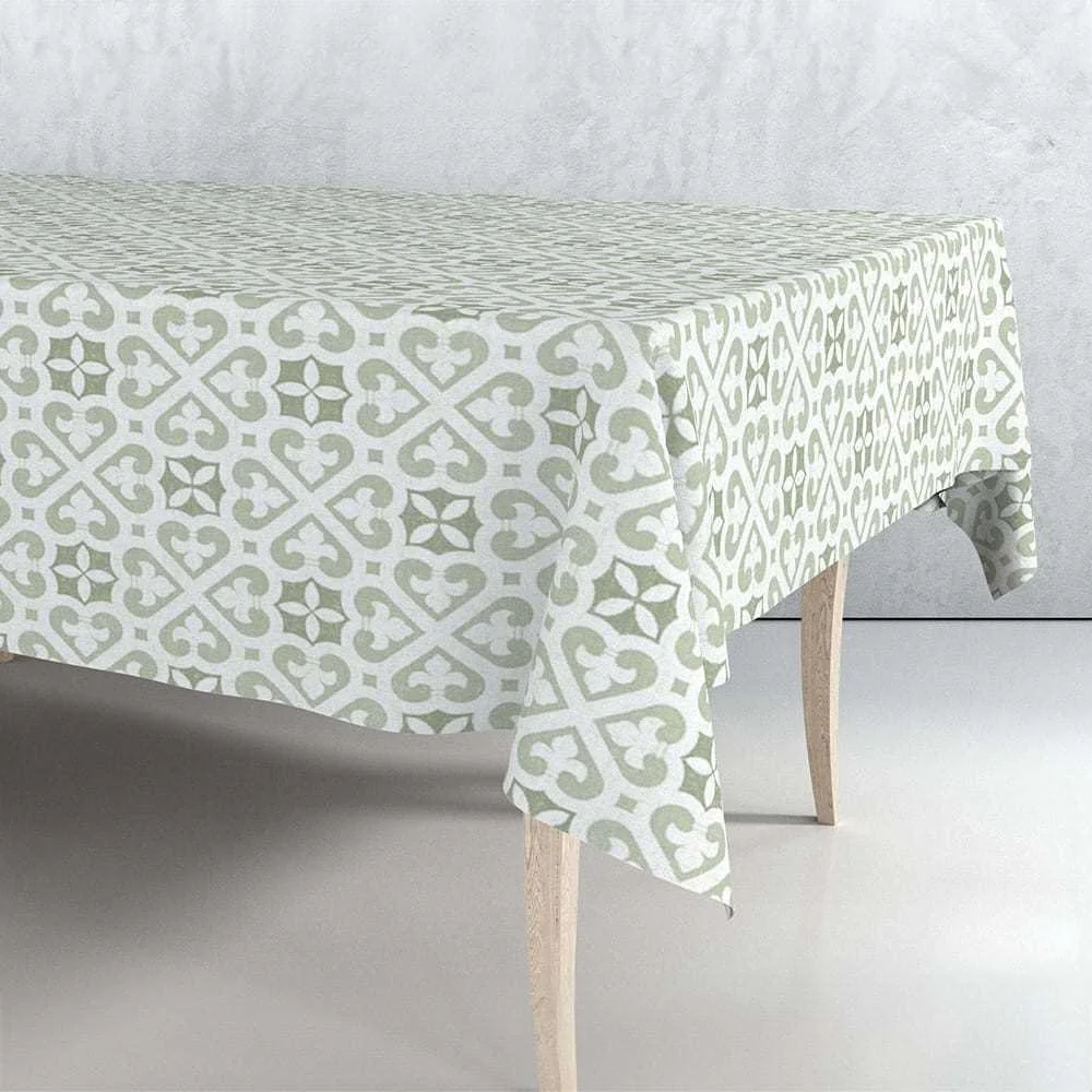 Toalha de mesa pvc com bainha cores sortidas 140x.