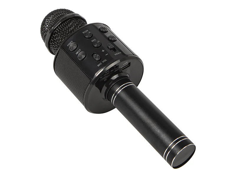 Microfone de karaoke Prm 402 Preto