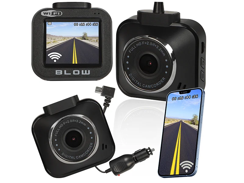 Blow Pretobox Dvr F700 Dashcam Preto