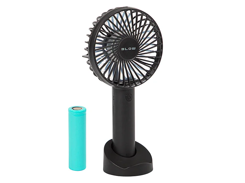 Usb Rechargeable Handheld Fan Black