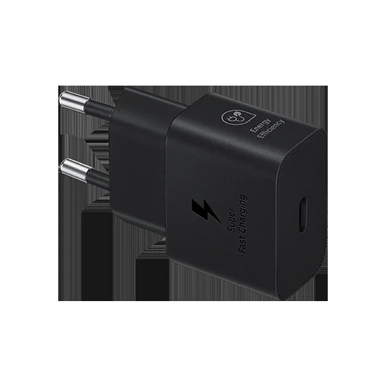 Samsung Galaxy Fast Charger 25w W/O Cable Black Blister