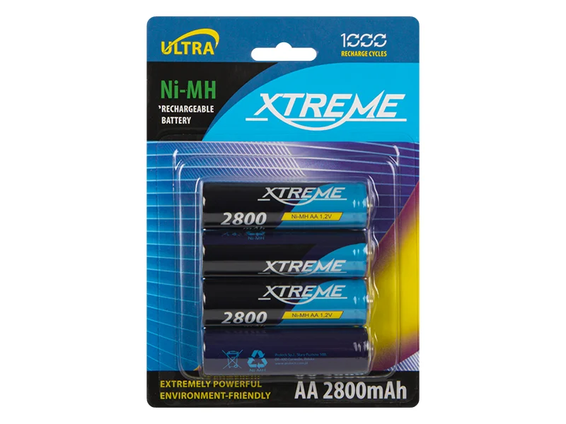 Bateria R6 Ni-Mh AA 2800mah Xtreme