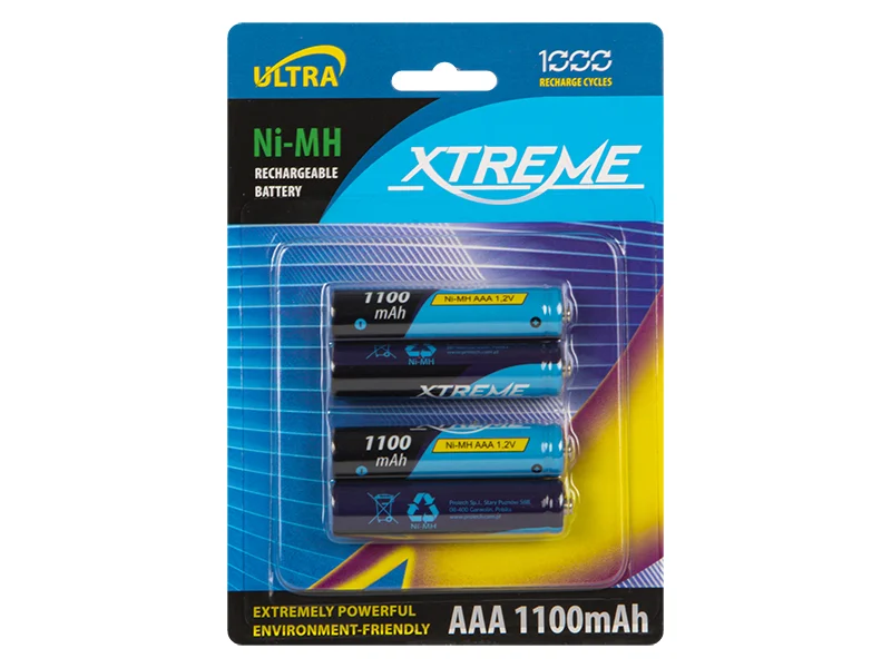 Bateria R3 Ni-Mh AAA 1100mah Xtreme