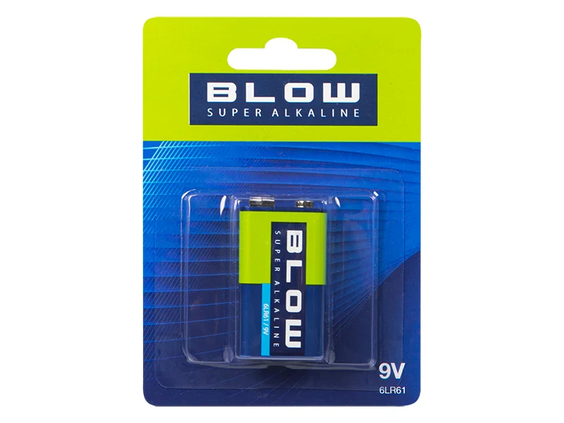 Bateria Blow Super Alcalina 9v 6lr61 Blister