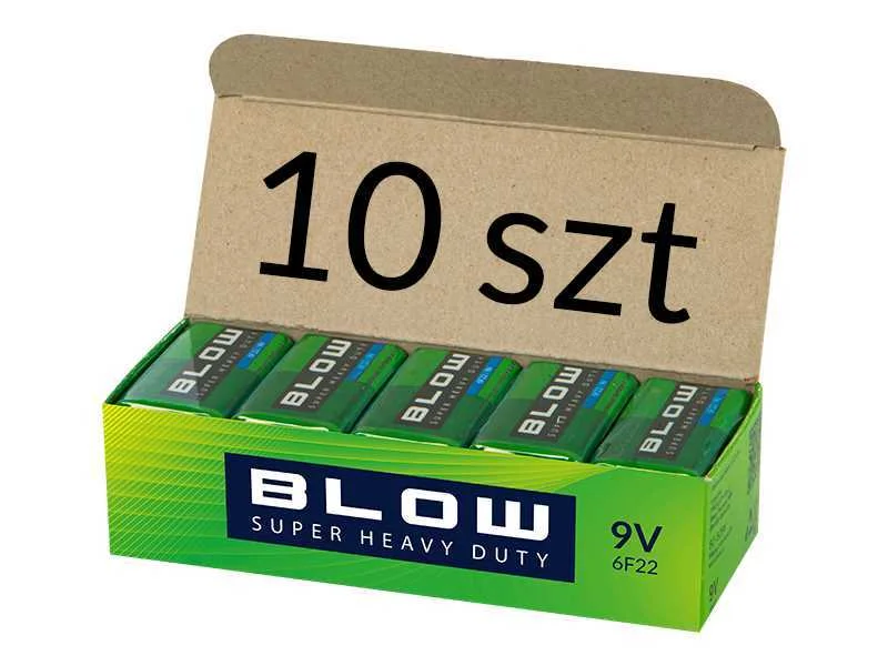 Bateria Blow Super Heavy Duty 9v 6f22