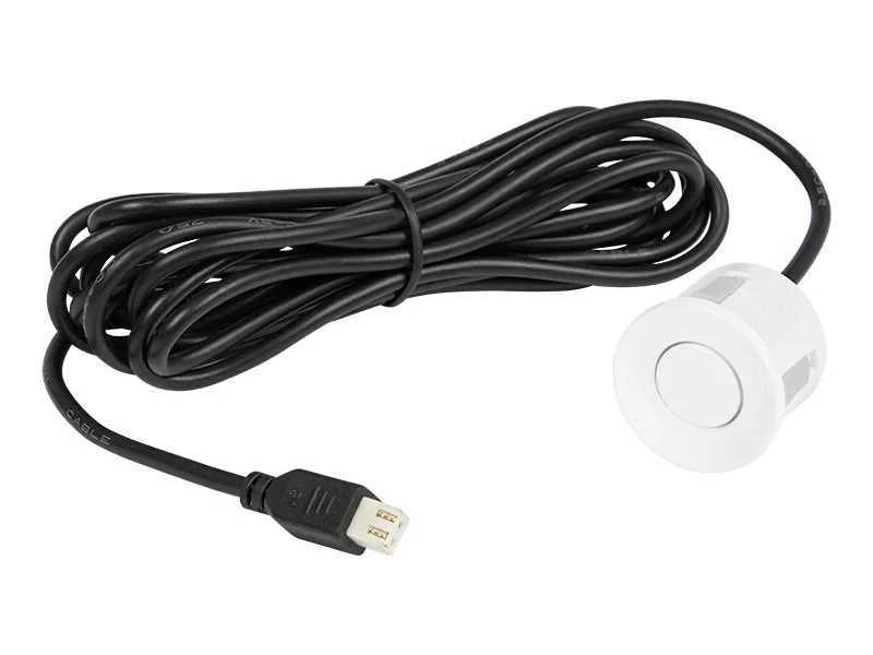 Sensor ultrassónico Branco 22mm