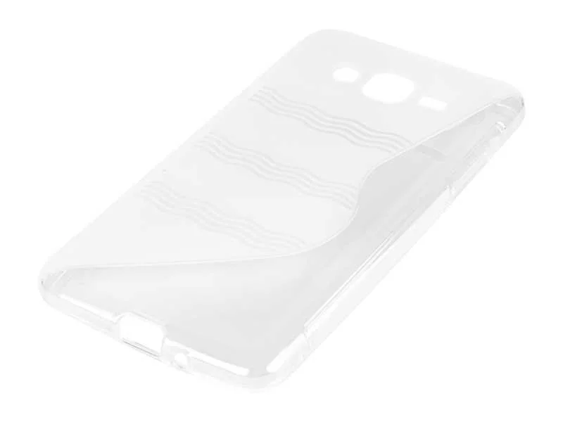 Capa ""S"" transparente para Samsung Galaxy Grand