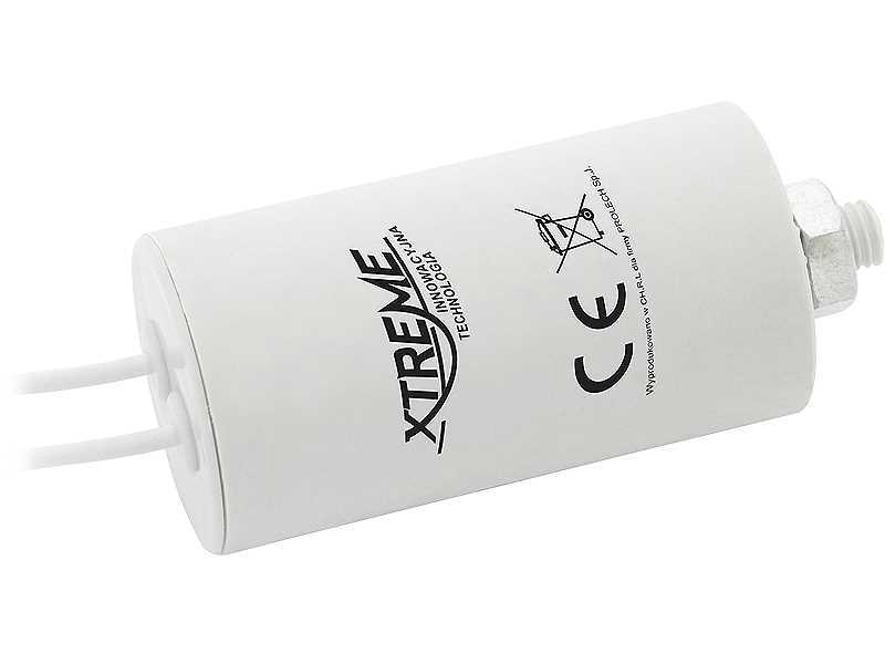 Condensador de motor12uf/450vac com fios