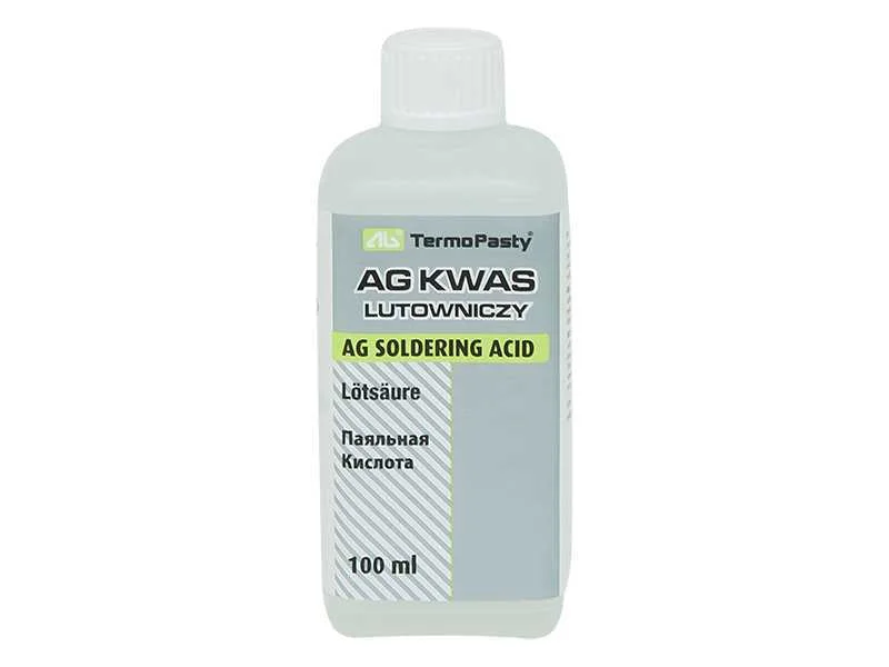 &Aacute;cido de soldadura 100ml Ag