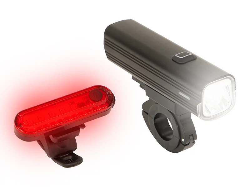 Conjunto de Luzes Dianteiras e Traseiras para Bicicleta Bl-03