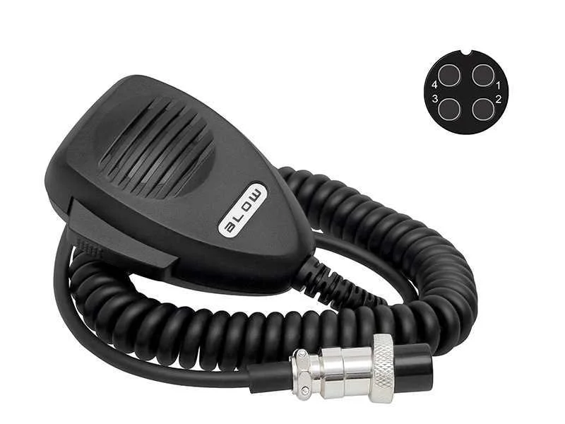 Microfone para Cb 4 pinos