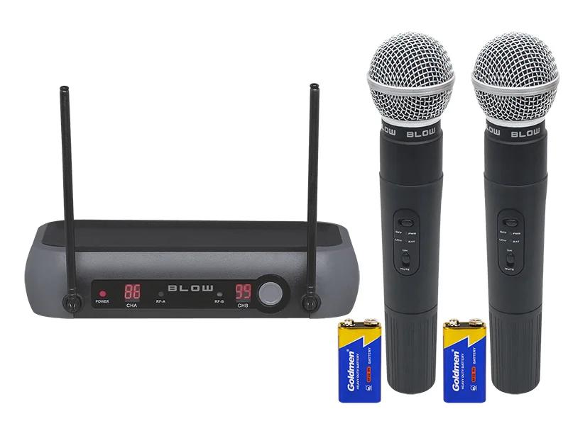 Microfone Prm902 Blow - Sem fios - 2 microAuricul.