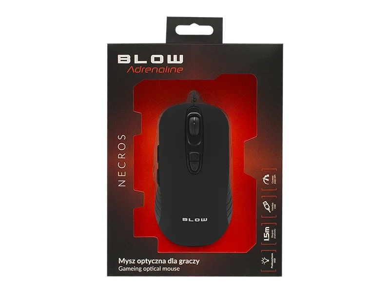 Rato Ótico Blow Adrenaline Necros