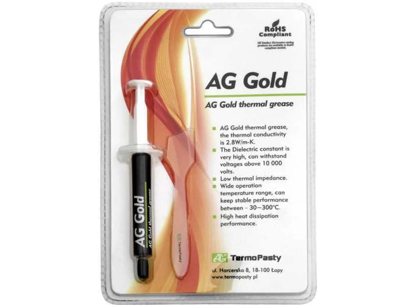 Pasta Ag Gold 3g Seringa