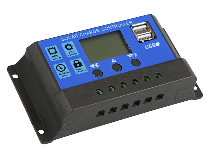 Controlador de Carregamento Solar 12-24v 100a