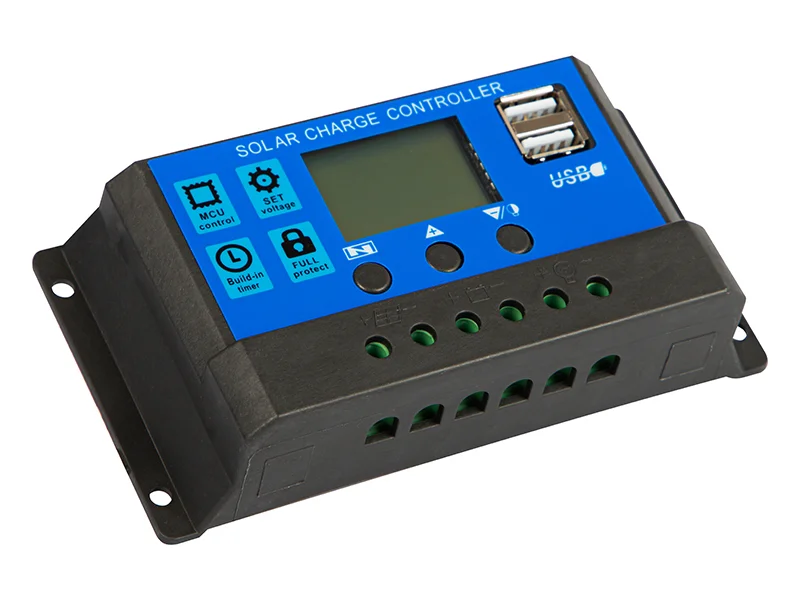 Controlador de Carregamento Solar 12-24v 30a