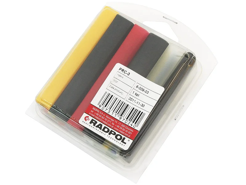 Conjunto de Tubos Termo-Retrácteis Prc-3