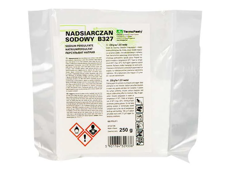 Cristalino fino B327/250g Agente de grava&ccedil;&atilde;o