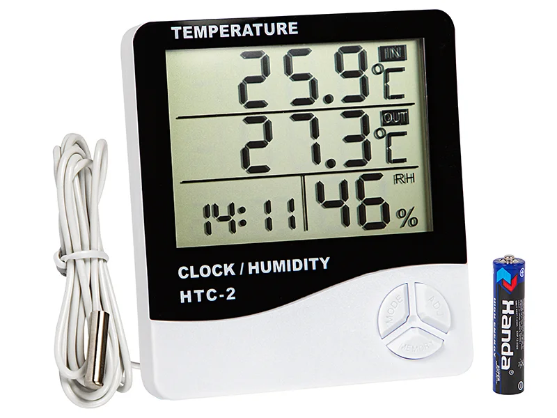 Estação Meteorológica Thermo-Hygrometer Htc-2