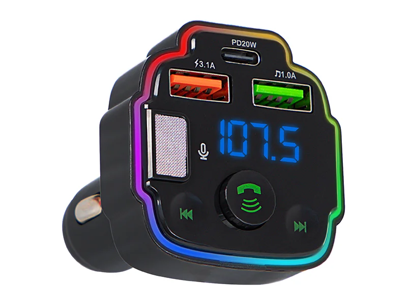 Transmissor Fm Blow Bt Conjunto Mãos-Livres + Pd20w