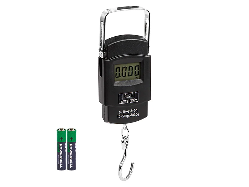 Balan&ccedil;a de bagagem para turistas Ls102 50kg Preto