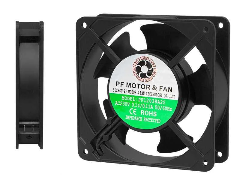 Ventilador 120x38mm 230v Terminal Deslizante