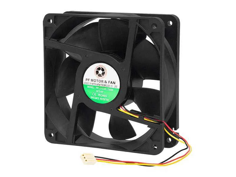 Ventilador 120x38mm 24v Slip 3-Wire