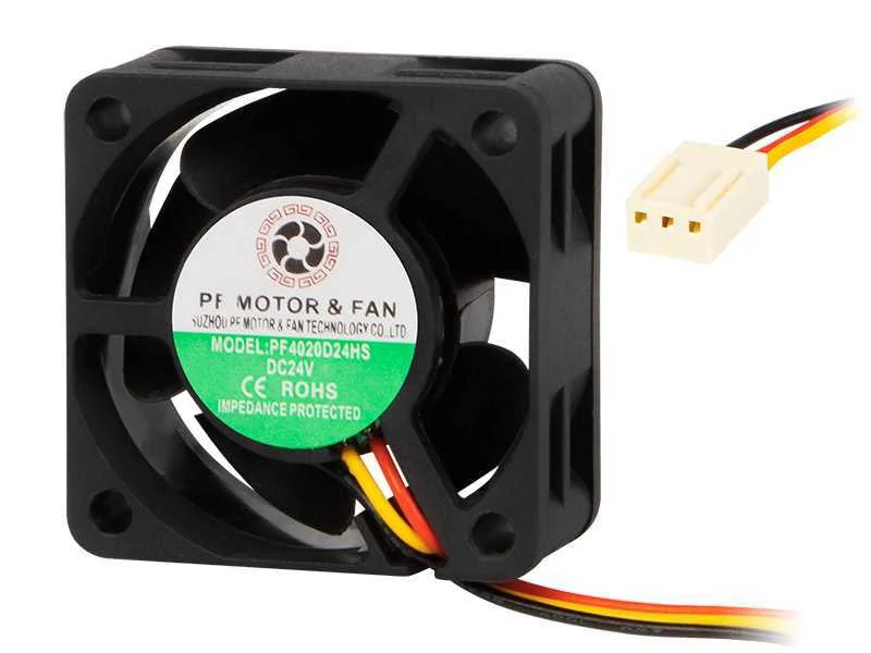 Ventilador 40x20mm 24v Slip 3-Wire