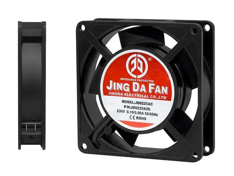 Ventilador 92x25mm 230v Terminal deslizante