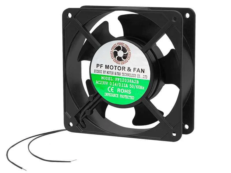 120x38mm 230v 1238fd Ventilador de Bola