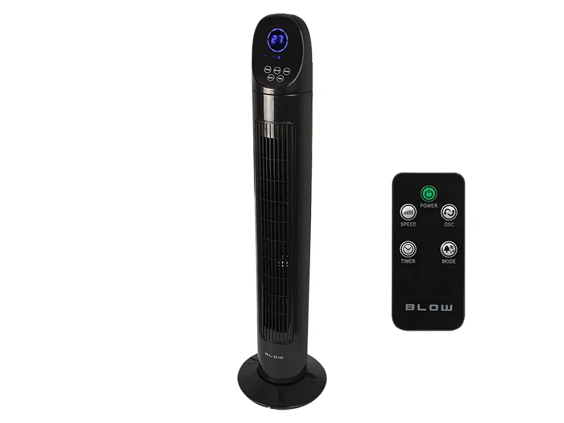 Ventilador de coluna 90w Lcd + controlo remoto