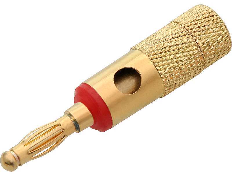 Ficha Banana Banhada a Ouro Grande Vermelho