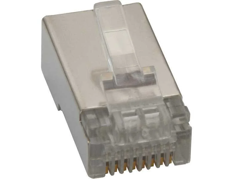 Conector de Telefone 8p8c Rj45 Escudo
