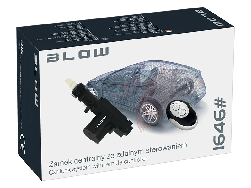 Fecho centralizado1ster+3wyk+Controlo remoto Blow