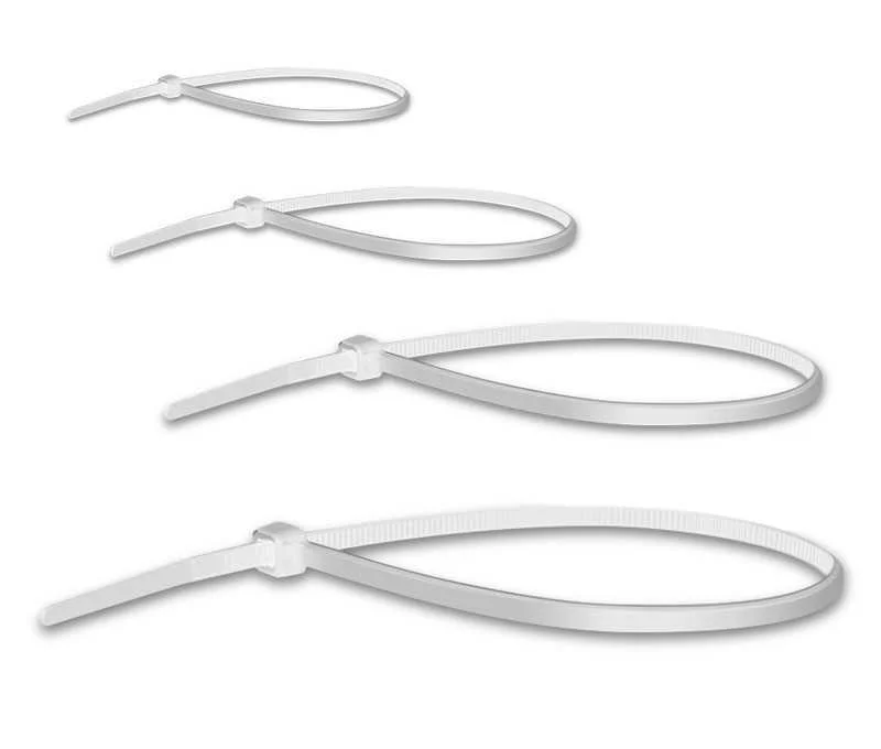 Brida Recoge Cables Blanca