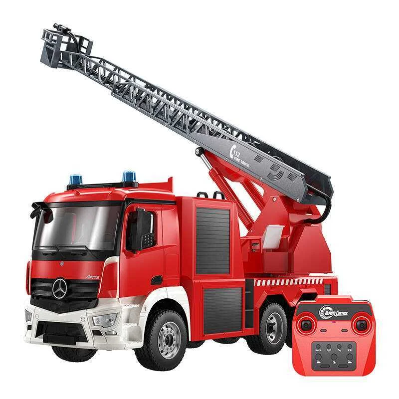 Camião de bombeiros de controlo remoto 1:20 Doubl.