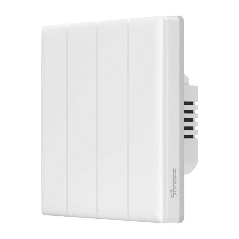 Interruptor de Parede Tátil Wi-Fi Inteligente Sonoff Tx T5 4c 4