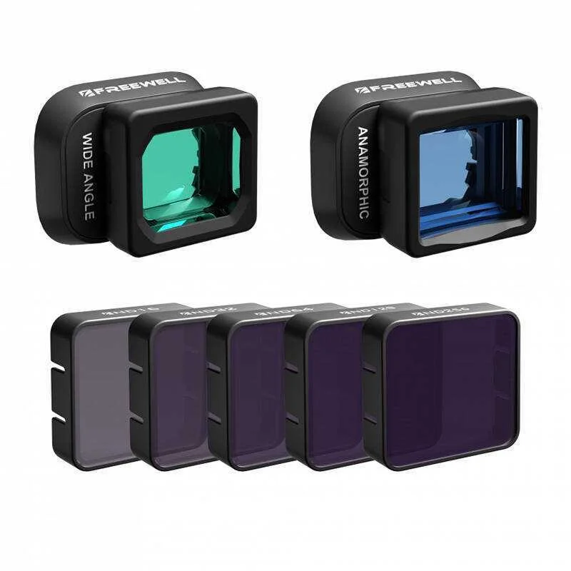 Conjunto de filtros Freeewell Grande angular, ana.