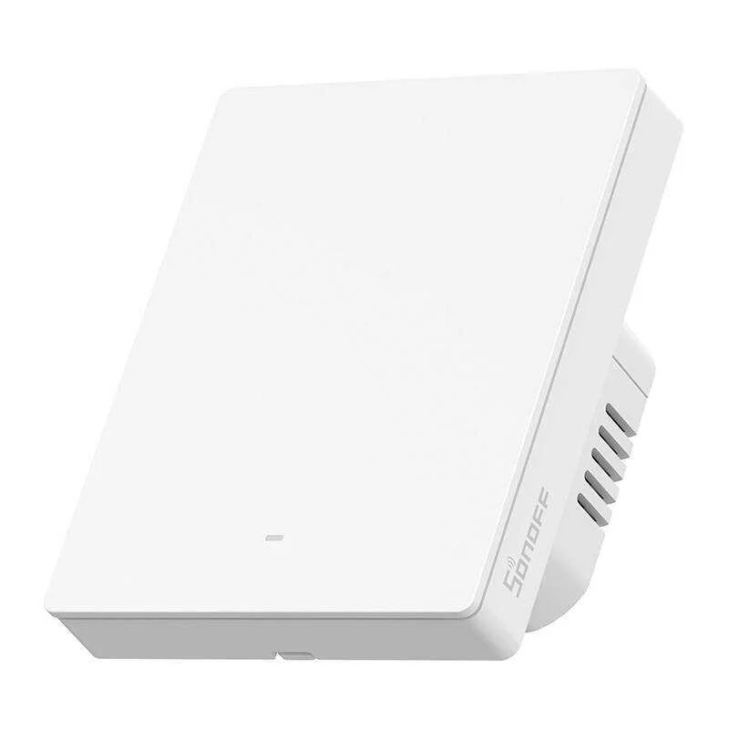 Sonoff M5 Matter Switchman Smart Wall Switch, 1-Gang, Frame Version, White (M5-1c-80w)