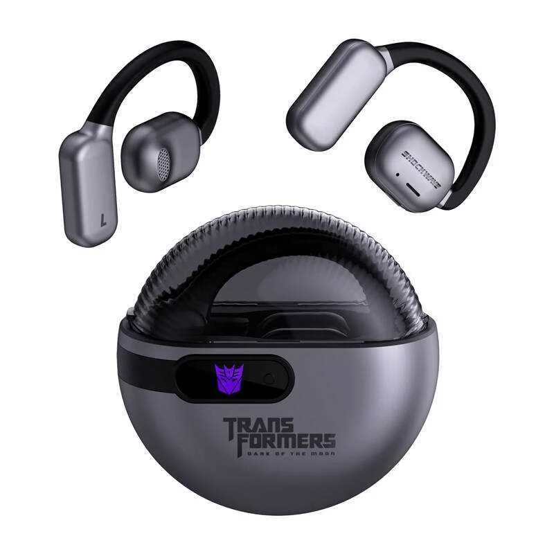 Auriculares Bluetooth Tws Tf-T09 Cinzento - Transformers