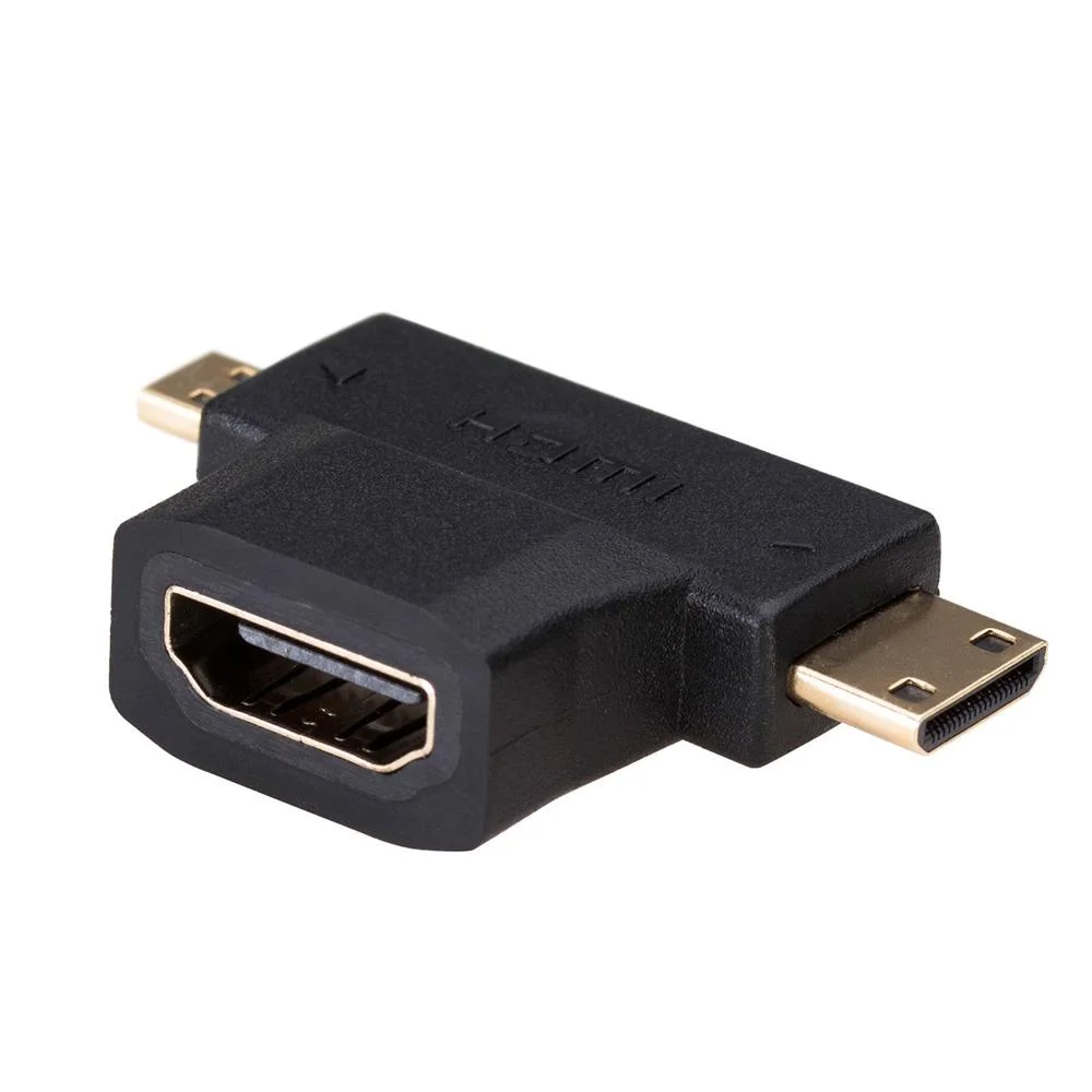 Adaptador Akyga Ak-Ad-23 Hdmi (F) / Mini Hdmi (M) /.