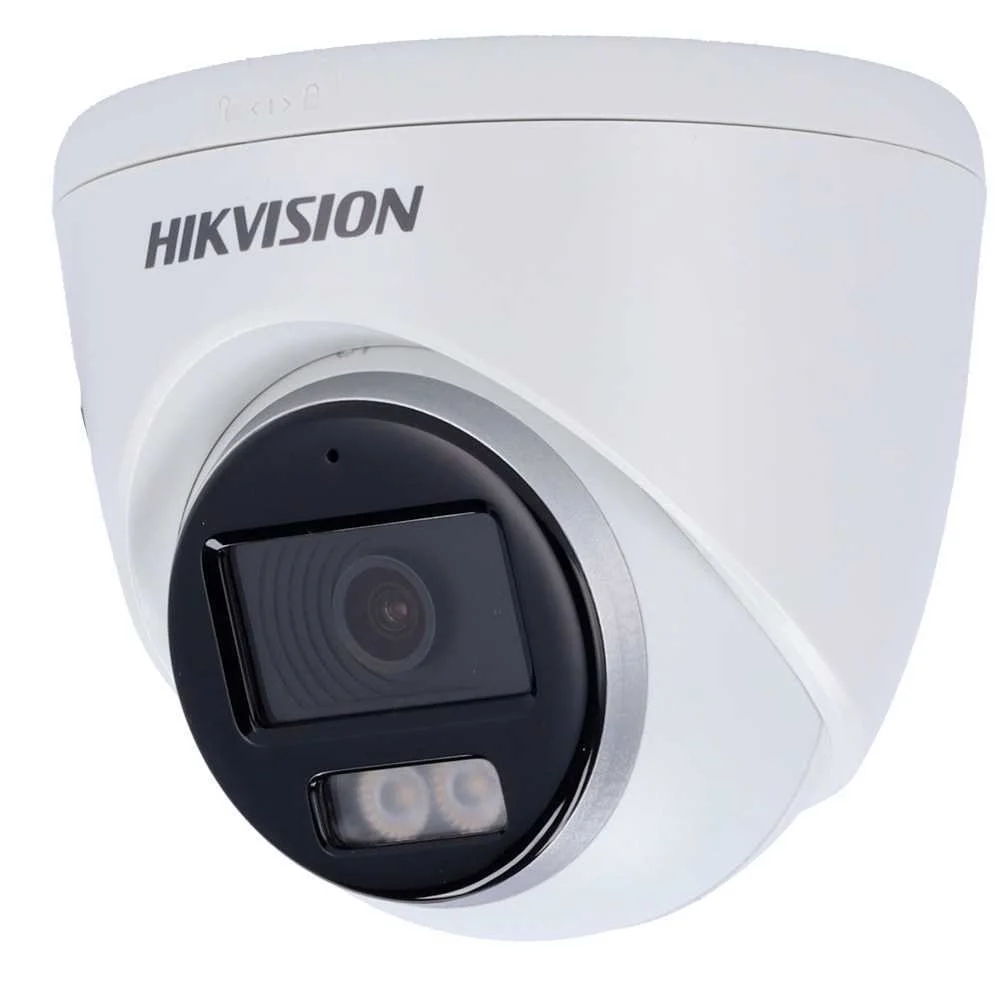 Hikvision - Câmara Dome 4en1 Gama Value - Resolução 1080p (1920x1080) - Lente 2.8 Mm | Colorvu: Imag