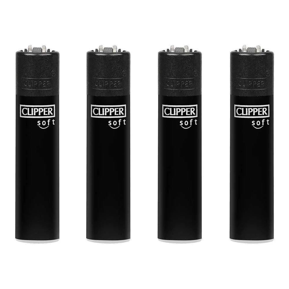 Isqueiro cp11 especial soft finish preto. clipper