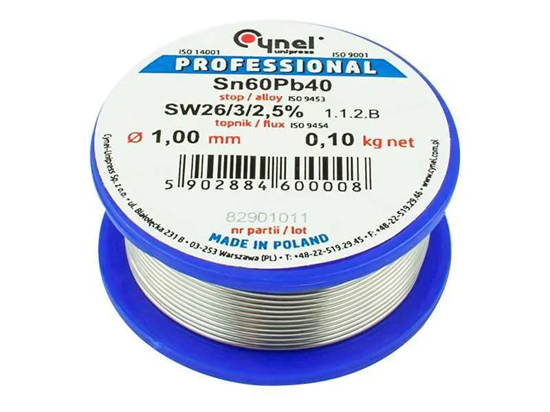 Estanho 1,00/100g/Ligante Lc60-Fsw26