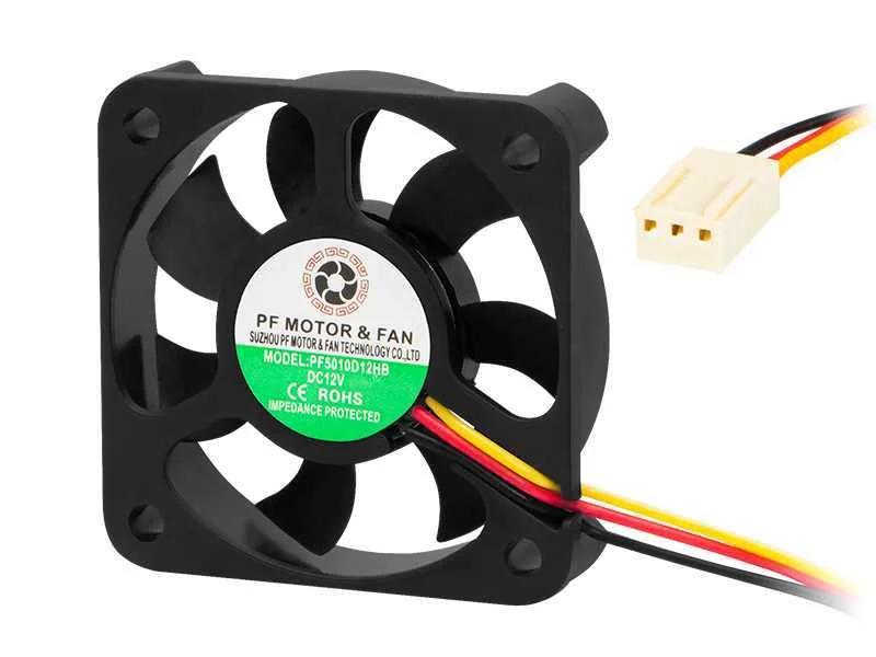 50x10 12v 5010d12 Ventilador de Esfera