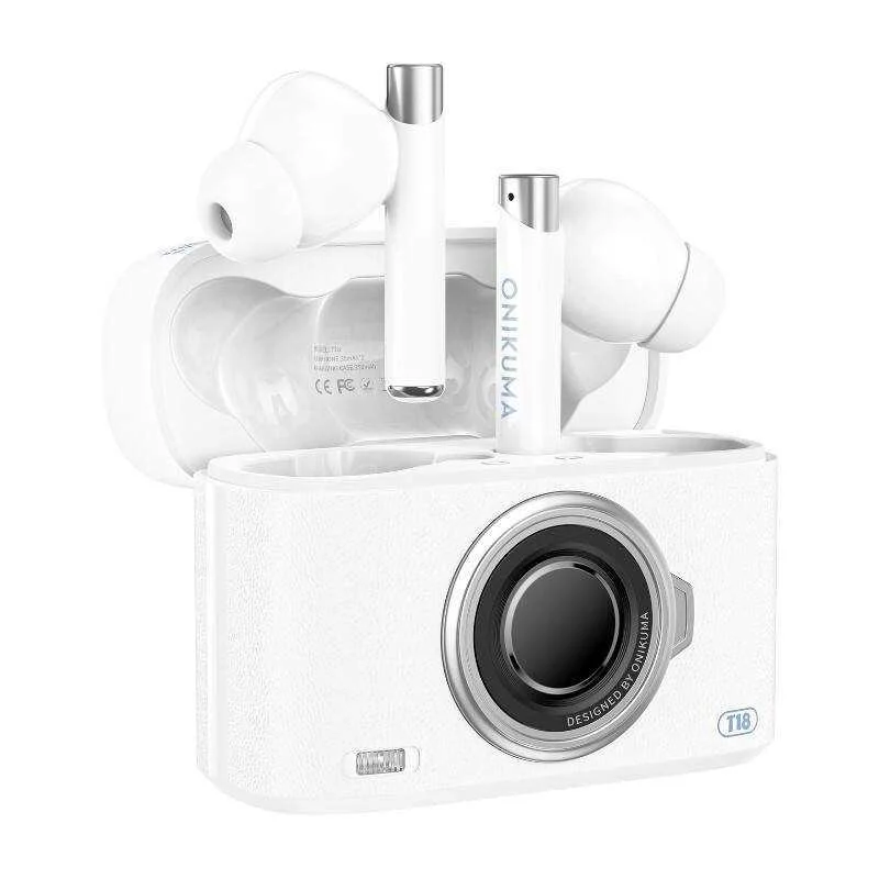 Auscultadores intra-auriculares Bluetooth Onikuma.