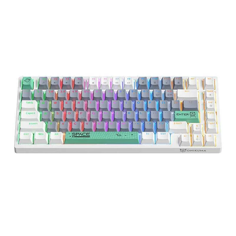 Teclado Mecânico com Fio Onikuma G52 82 Teclas Usb