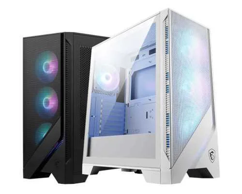 Caja Msi Mag Forge 320r Airflow White,1x2.5"+2x2...