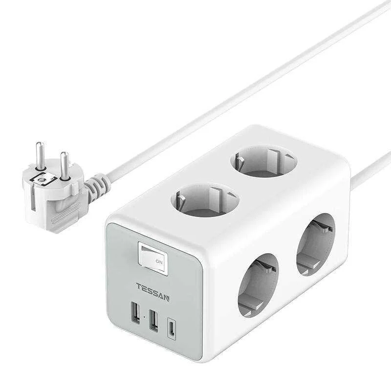 Tessan Power Strip Ts-306-C